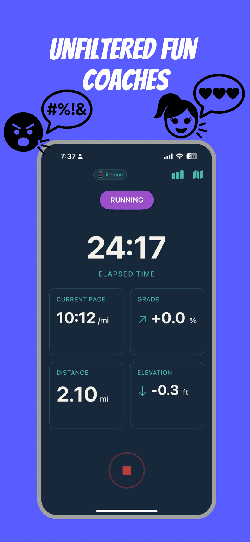RunProto App Screenshot